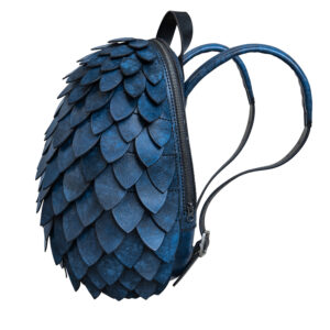 RUCSAC "OU DE DRAGON" DIN PIELE NATURALA