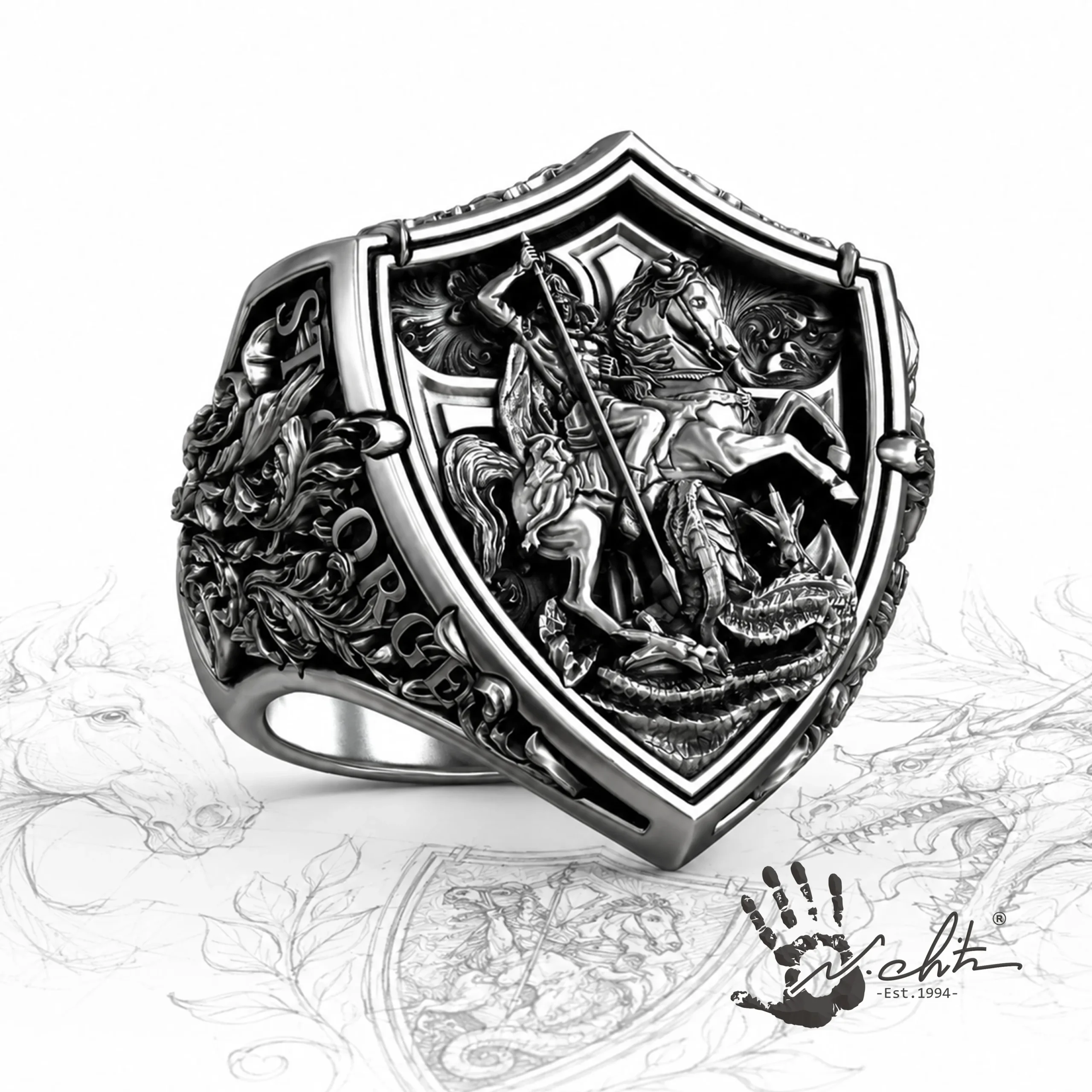 RING – SAINT GEORGE - Image 2
